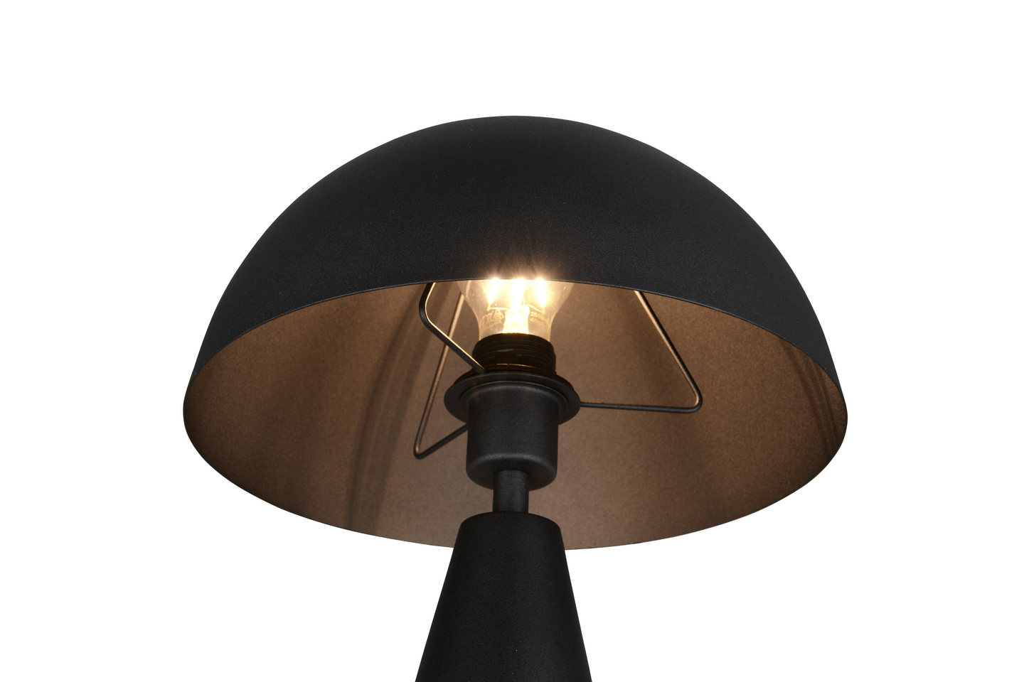 Pöytävalaisin TRIO Alfie E27 mattamusta