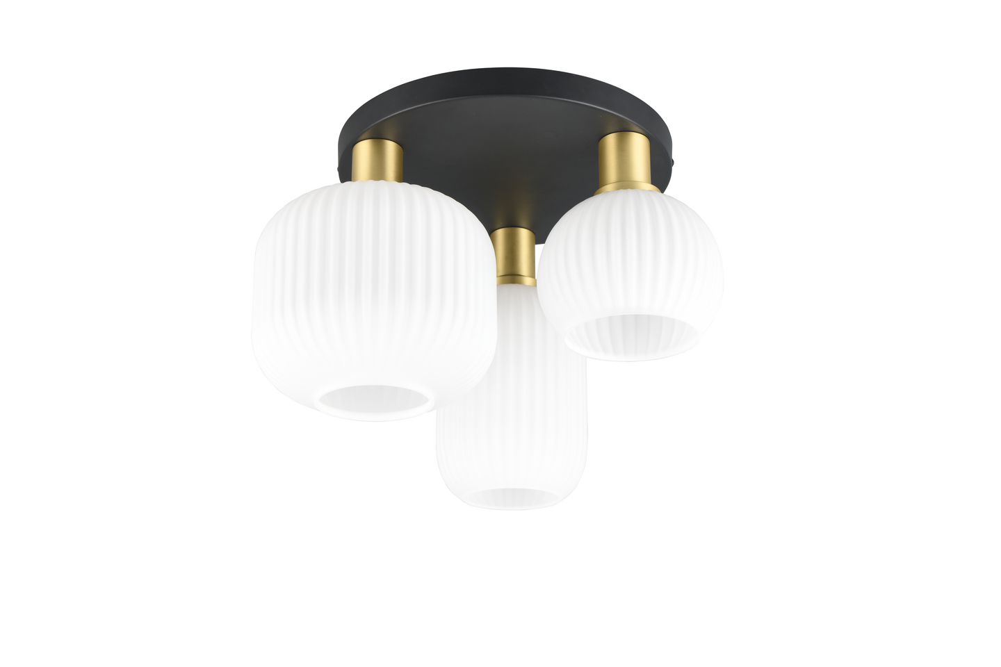 Kattovalaisin TRIO Diva E27 3-osainen mattamessinki/valkoinen