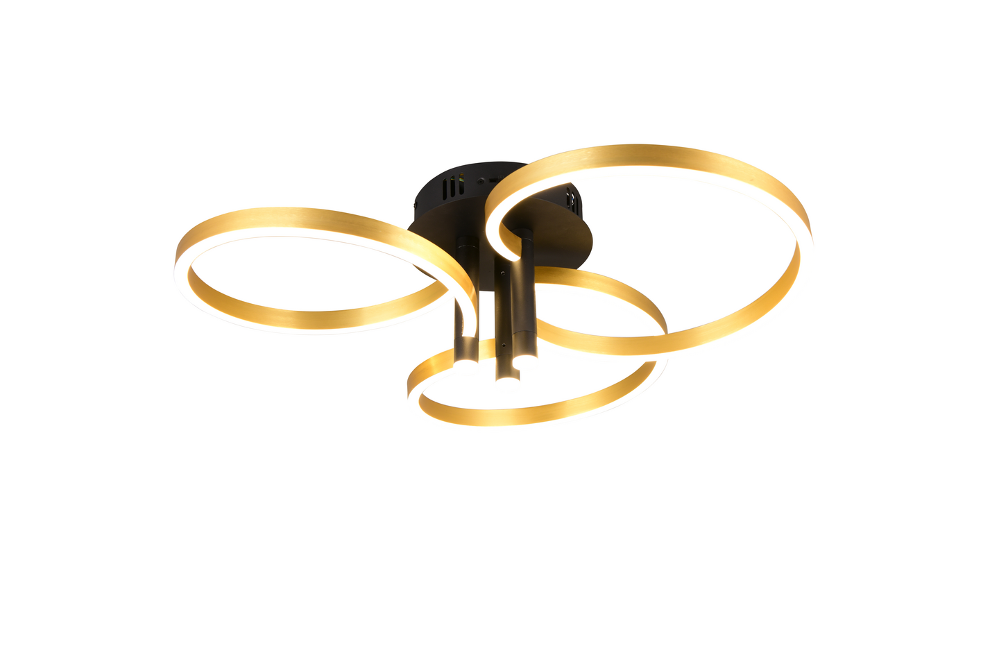 Kattovalaisin TRIO Caruso led 43W 4980lm musta/kulta