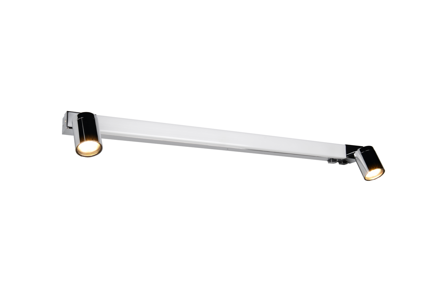 Seinävalaisin TRIO Enrico led 9W+2xGU10 90cm kromi