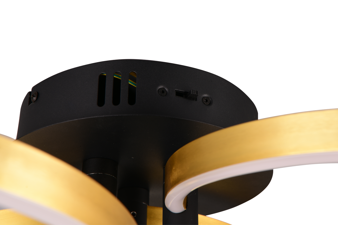 Kattovalaisin TRIO Caruso led 43W 4980lm musta/kulta