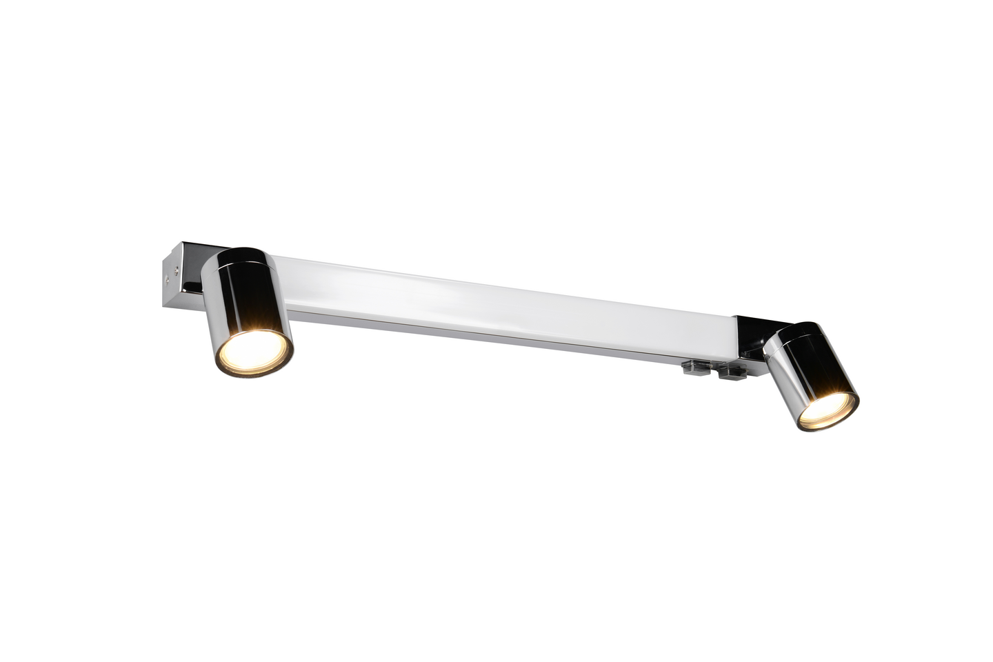 Seinävalaisin TRIO Enrico led 6,5W+2xGU10 60cm kromi