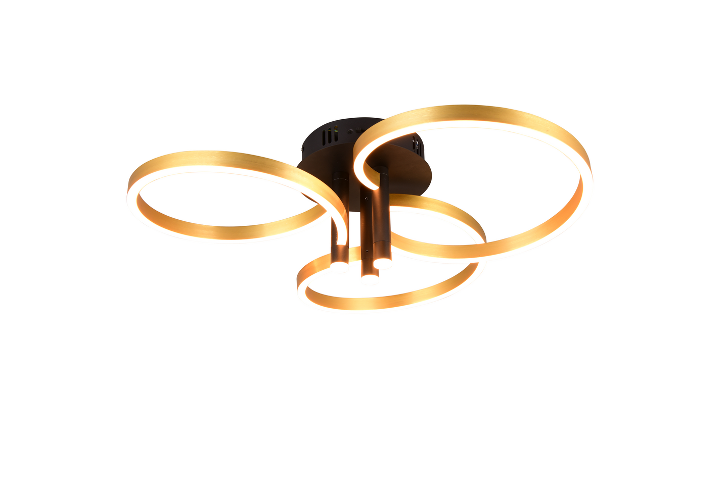 Kattovalaisin TRIO Caruso led 43W 4980lm musta/kulta