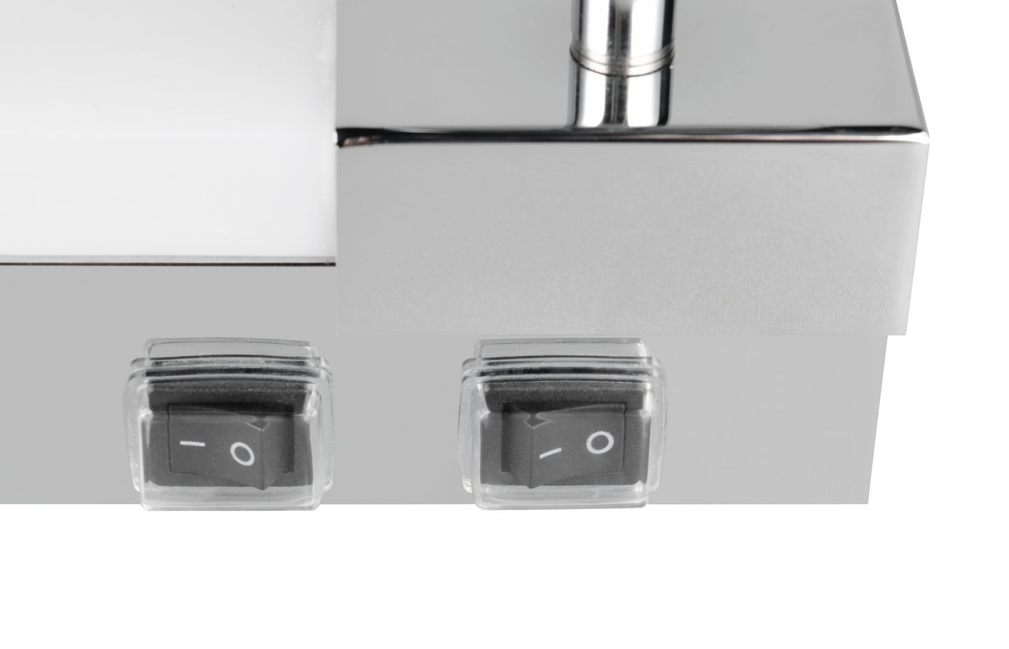 Seinävalaisin TRIO Enrico led 6,5W+2xGU10 60cm kromi