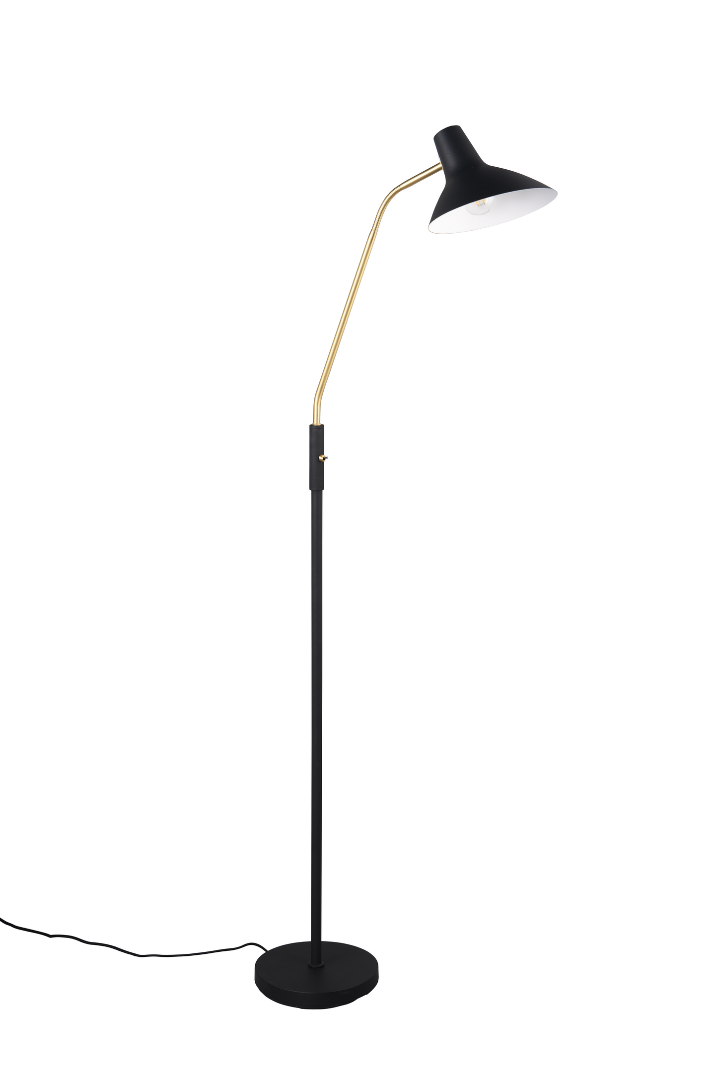 Lattiavalaisin TRIO Traveller E27 mattamusta/mattamessinki