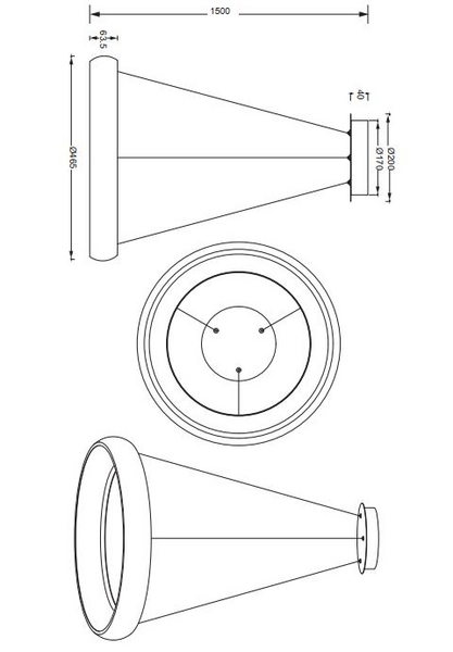 Riippuvalaisin TRIO Cardona led 29W 3300lm 47cm valkoinen