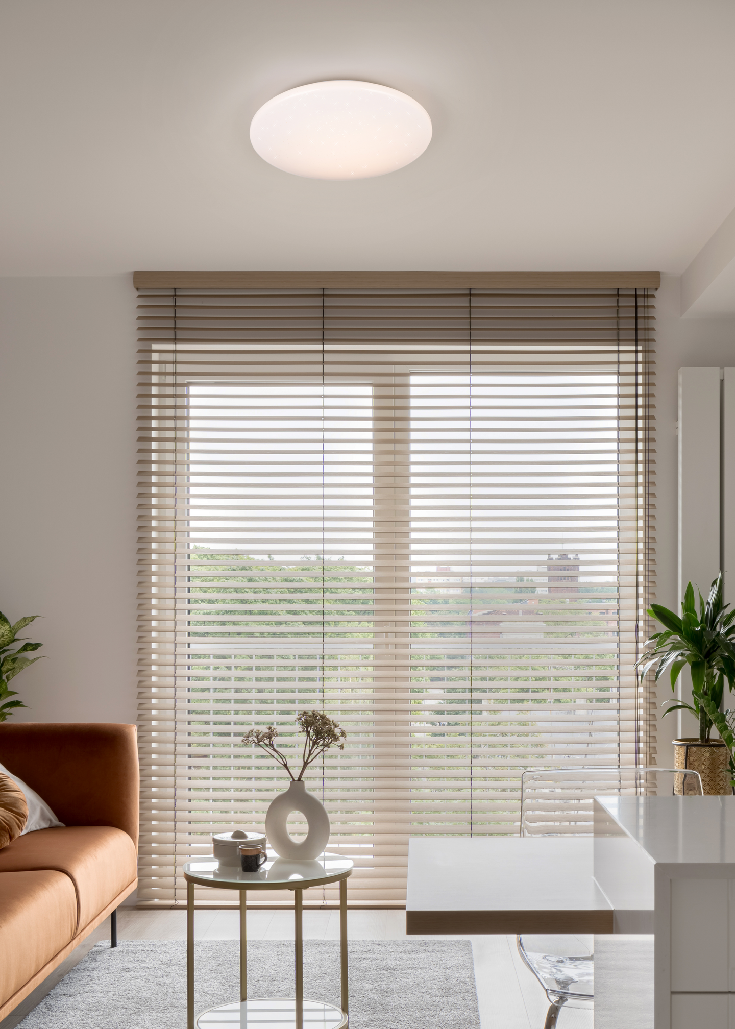 Kattovalaisin TRIO Pollux led 15W 1500lm 37cm valkoinen