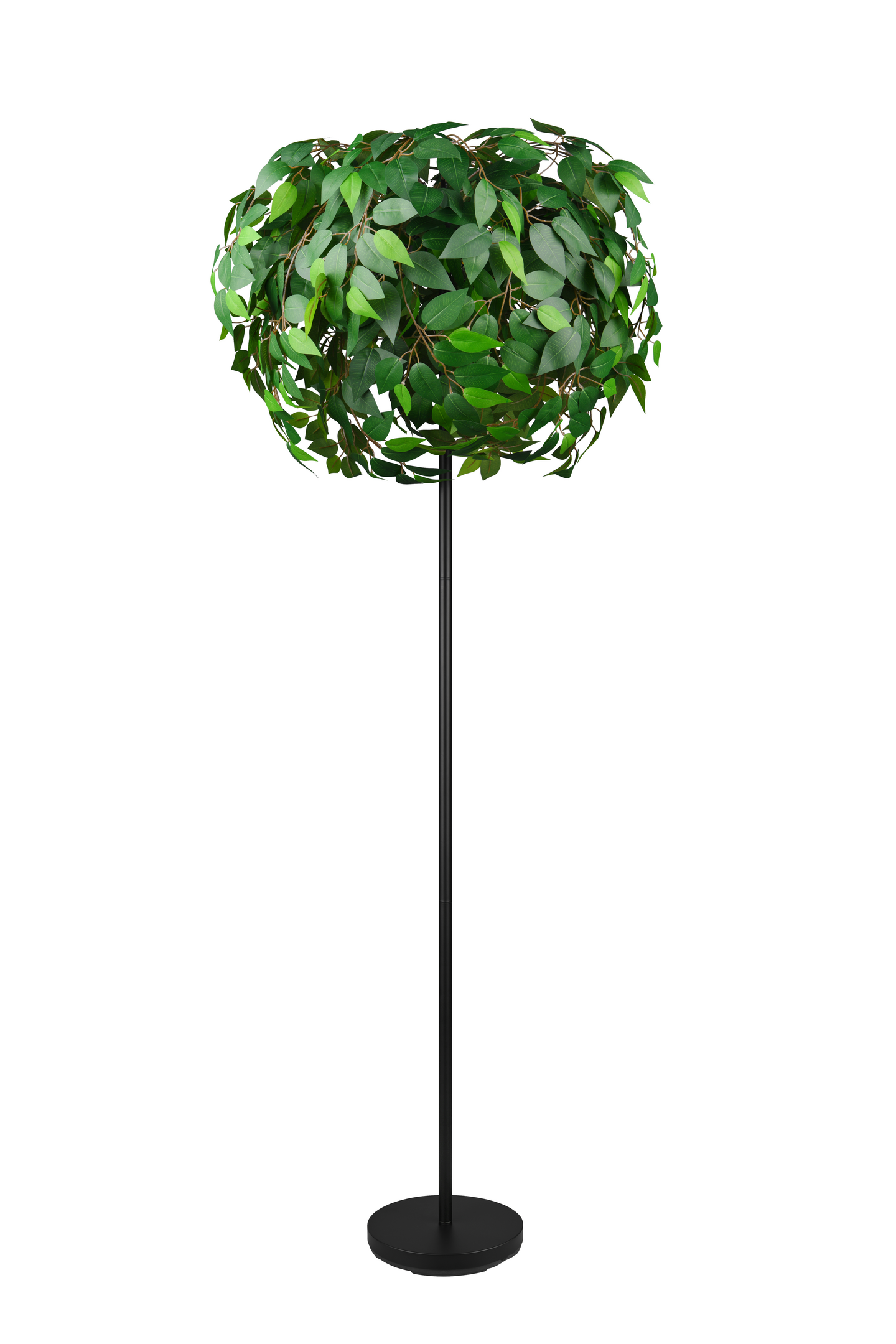 Lattiavalaisin TRIO Leavy 3xE14 vihreä