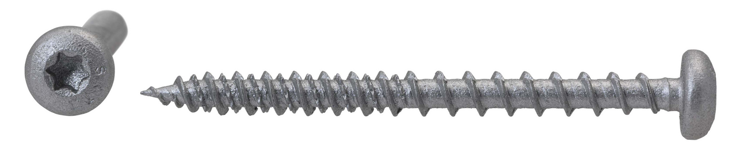 TRÄSKRUV ARVID NILSSON TKT C4 KULLRIG 5X60MM, 100ST