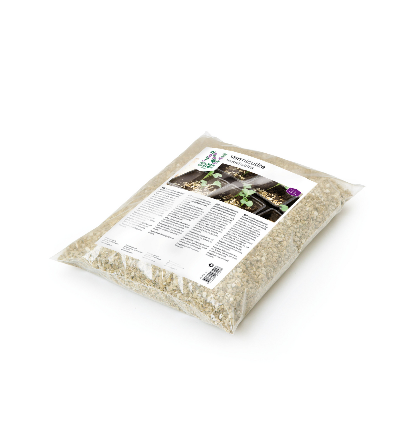 VERMICULITE NELSON GARDEN FUKTFÖRBÄTTRING 3L