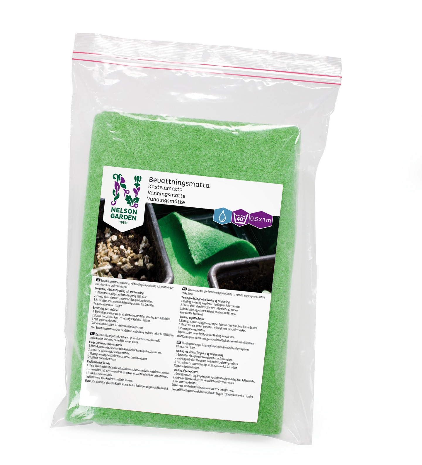 BEVATTNINGSMATTA NELSON GARDEN 0,5X1M