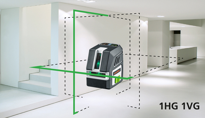 Linjalaser Laserliner Pocketcross 2G setti 150cm