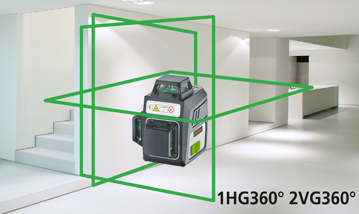 Linjalaser Laserliner Pocketplane 3G setti 150cm