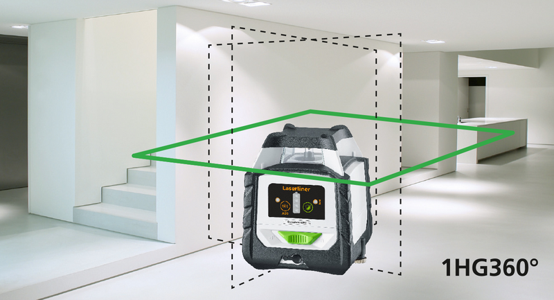 Linjalaser Laserliner Duraplane G360 setti 175cm
