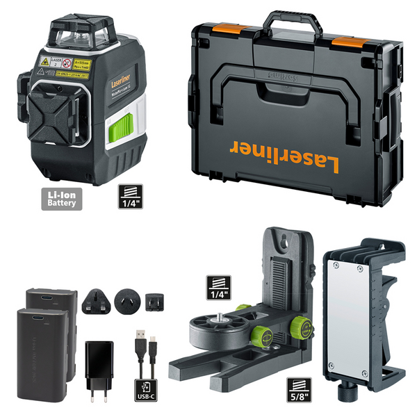 Linjalaser Laserliner Masterplane 3G Pro L-Boxx