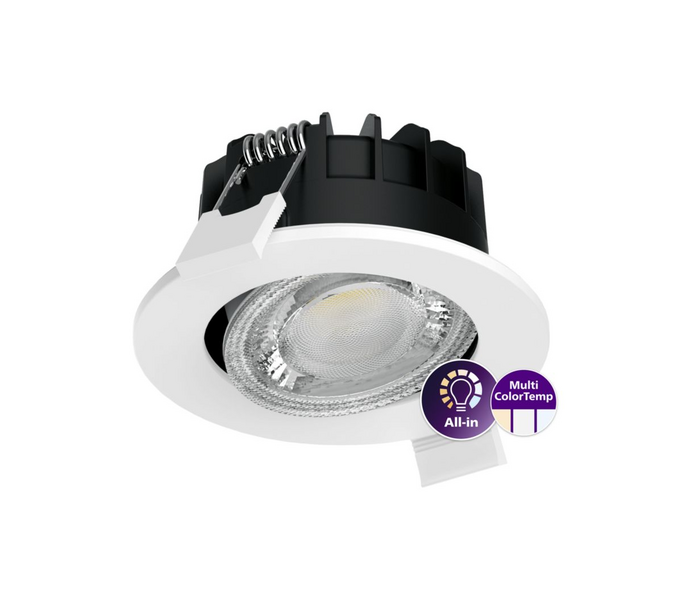 Alasvalo Philips ledinaire 550lm CCT Dim 40D IP65 valkoinen