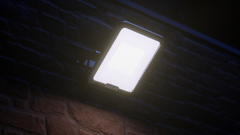 Valonheitin Philips Ledinaire Floodlig 6000lm CCT on/off 50w SWB MDU