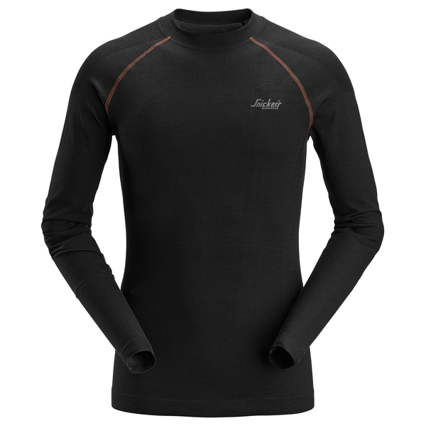 Aluskerraston villainen yläosa Snickers 9483-0400 musta