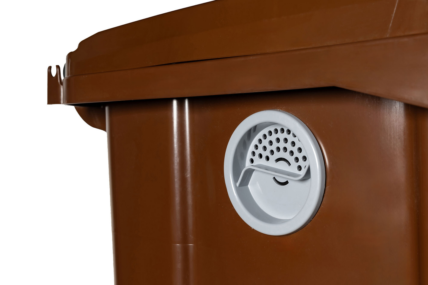 Biojäteastia Helesi 240 ruskea säädettävällä tuuletuksella