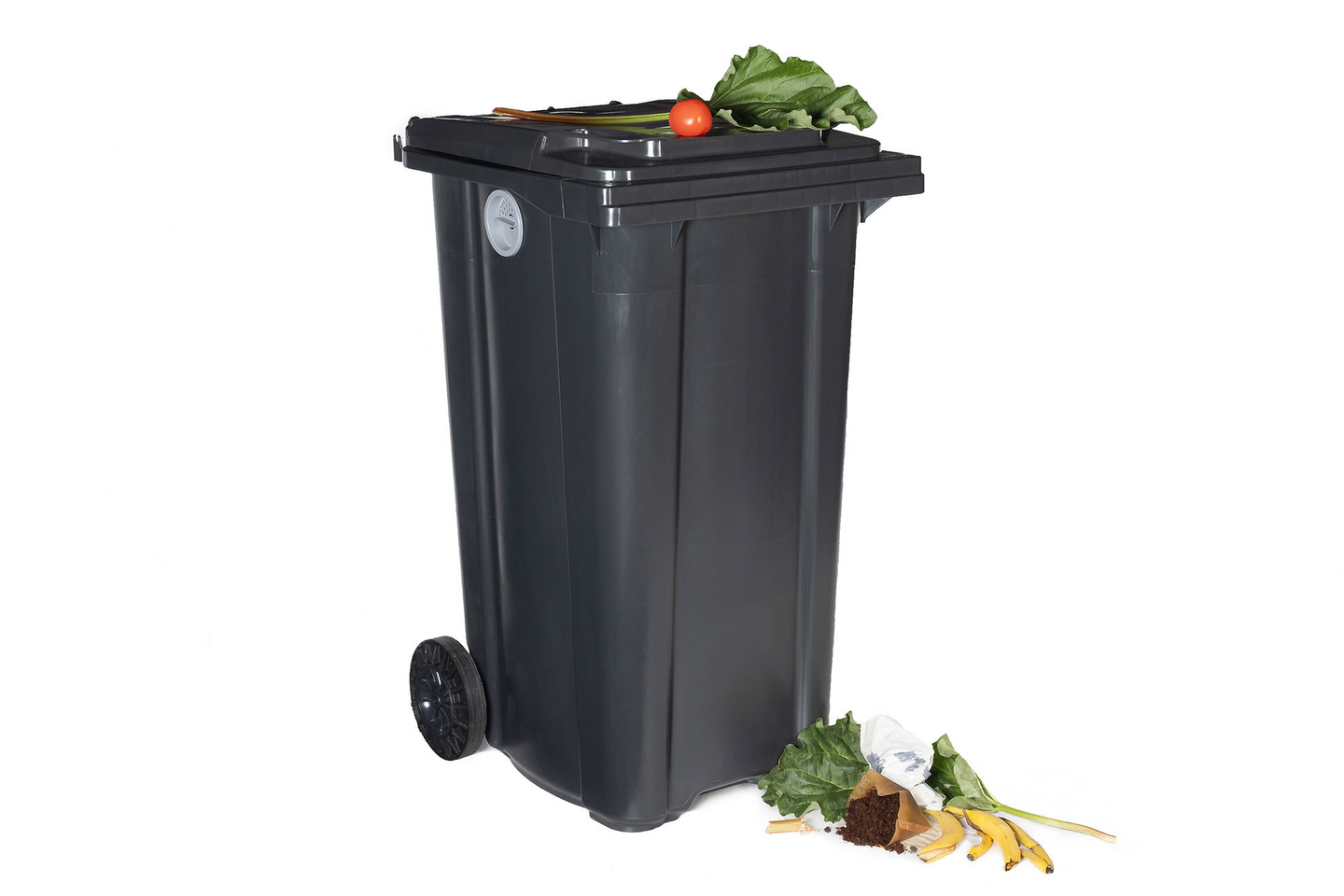 Biojäteastia Helesi 240 ruskea säädettävällä tuuletuksella