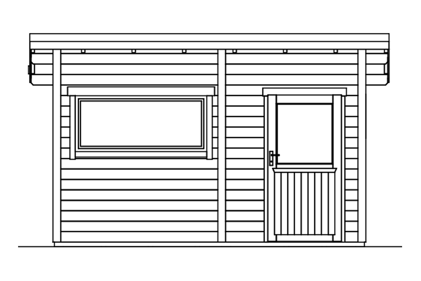 Pihasauna Söderhamn 8,8m²