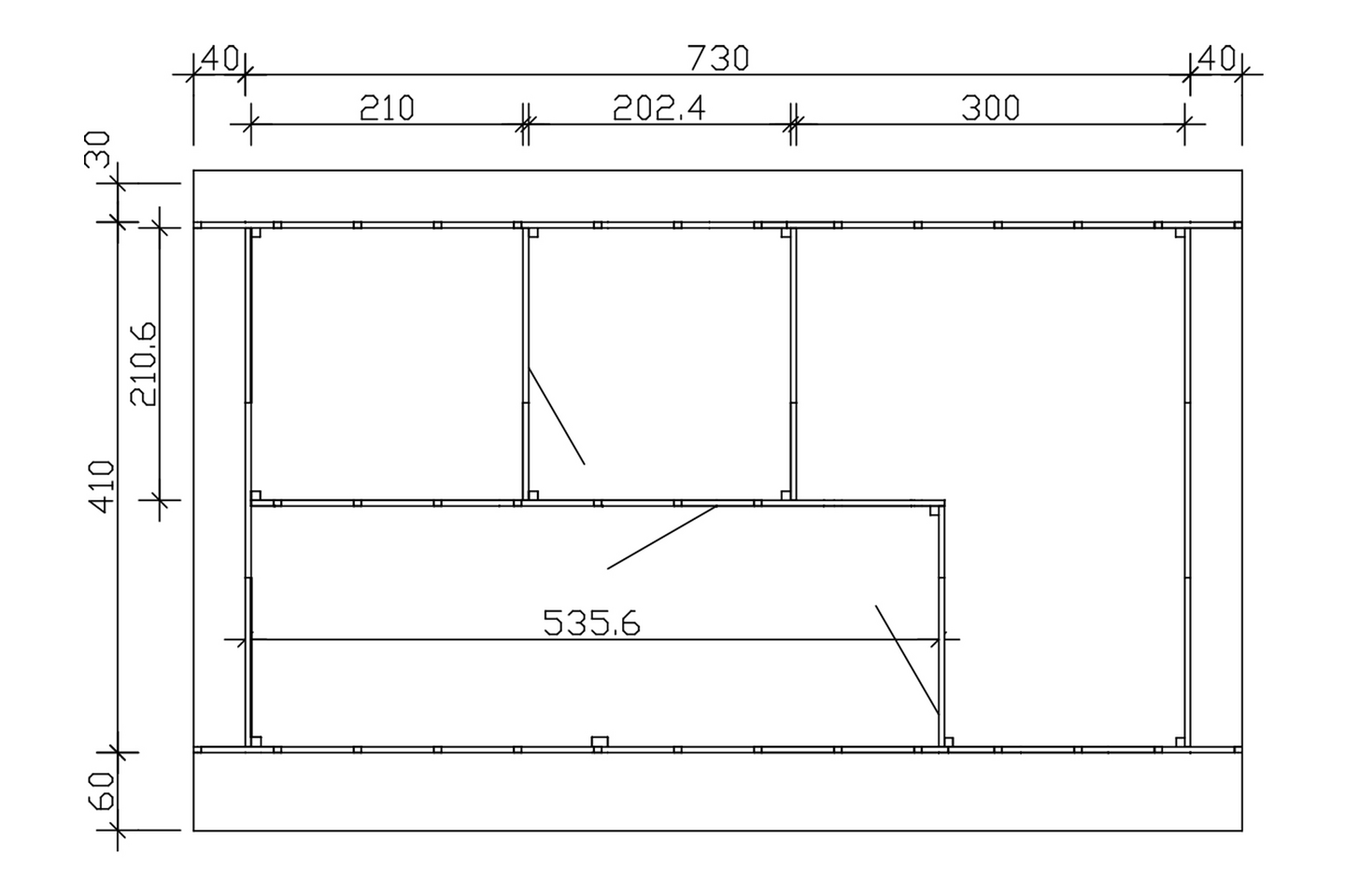 Saunamökki Solsidan 29,9m²