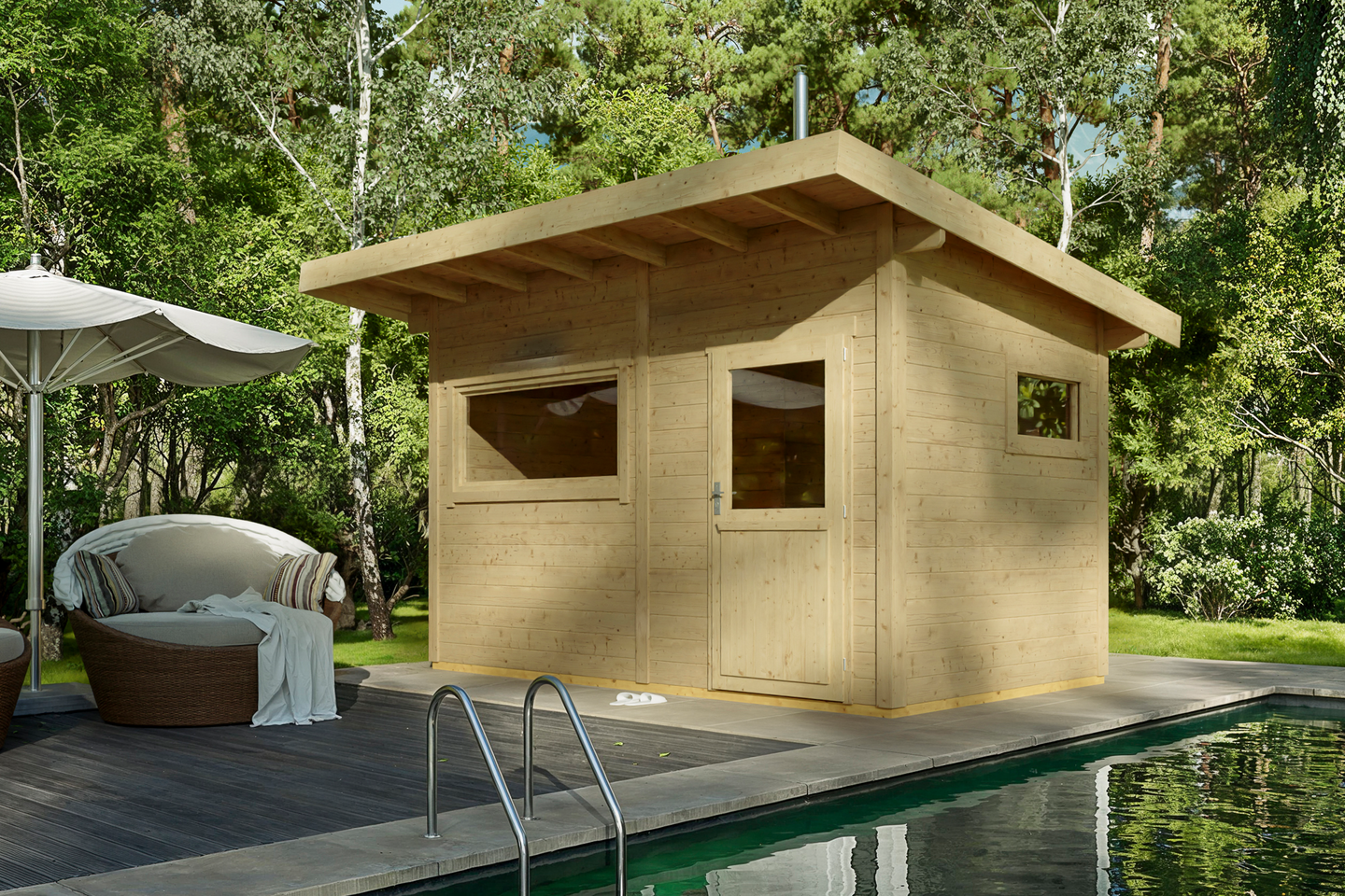 Pihasauna Söderhamn 8,8m²