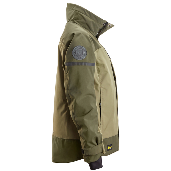 Talvitakki Snickers naisten 1117-3135 khakinvihreä