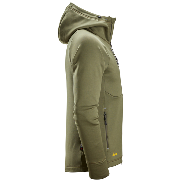 Huppari Snickers vetoketjulla 8026-3100 vihreä