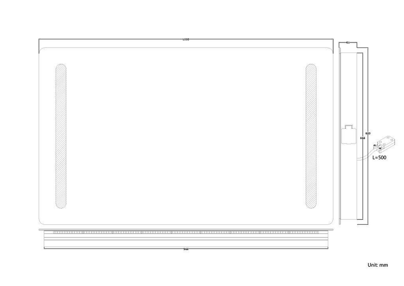 ValopeiIi Tammiholma Cork 60x100cm 32W pistorasioilla ja huurteenestolla