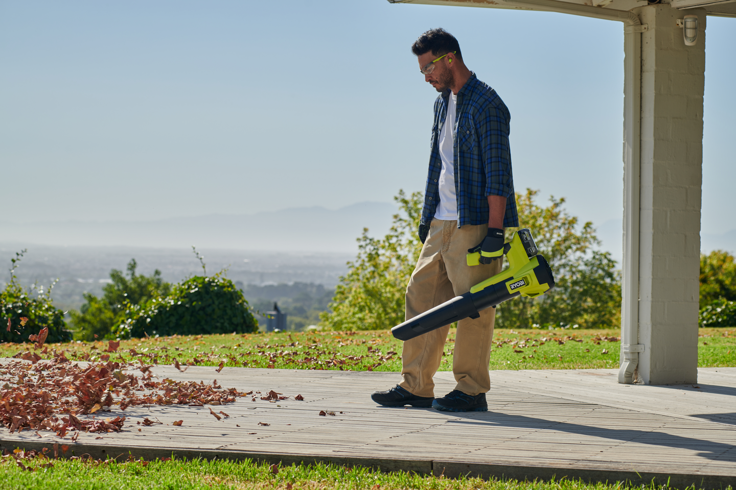 Akkupuhallin Ryobi RY18BLB-140 18V ONE+ 1x4,0Ah