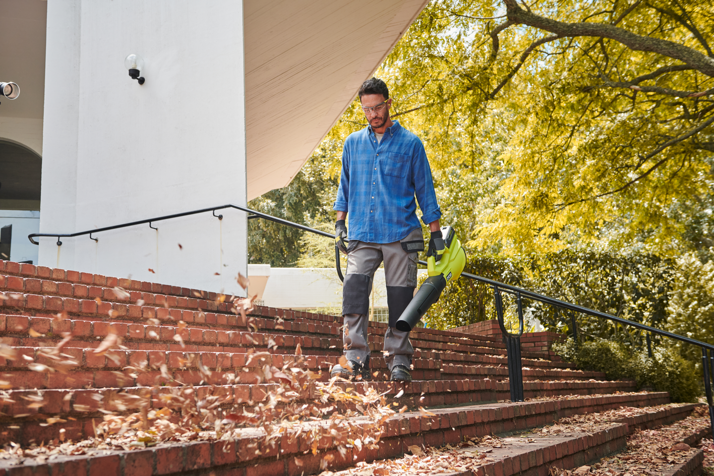 Akkupuhallin Ryobi RY36BLB-0 36V Max Power runko