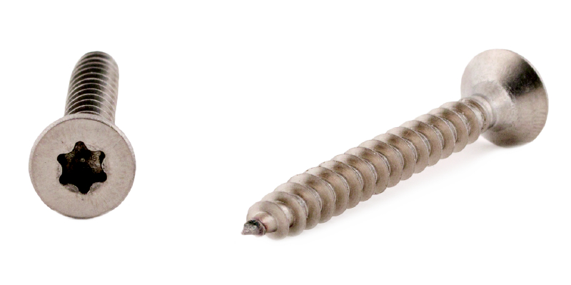 TRÄSKRUV ARVID NILSSON TFT A4 FÖRSÄNKT VAX 5X80/50MM