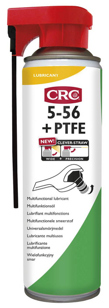 OLJA CRC PTFE 5-56 2 SPRAY 500ML C, LEVER STRAW