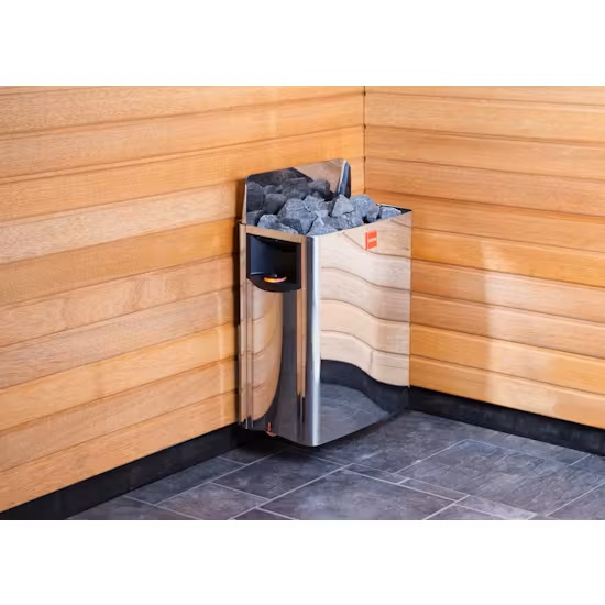 BASTUAGGREGAT HARVIA VÄGG THE WALL, SW60 6,0KW