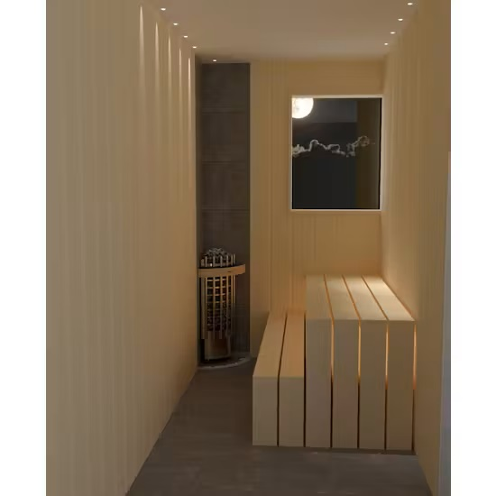 BASTUAGGREGAT HARVIA GLOW CORNER TRC70 STEEL