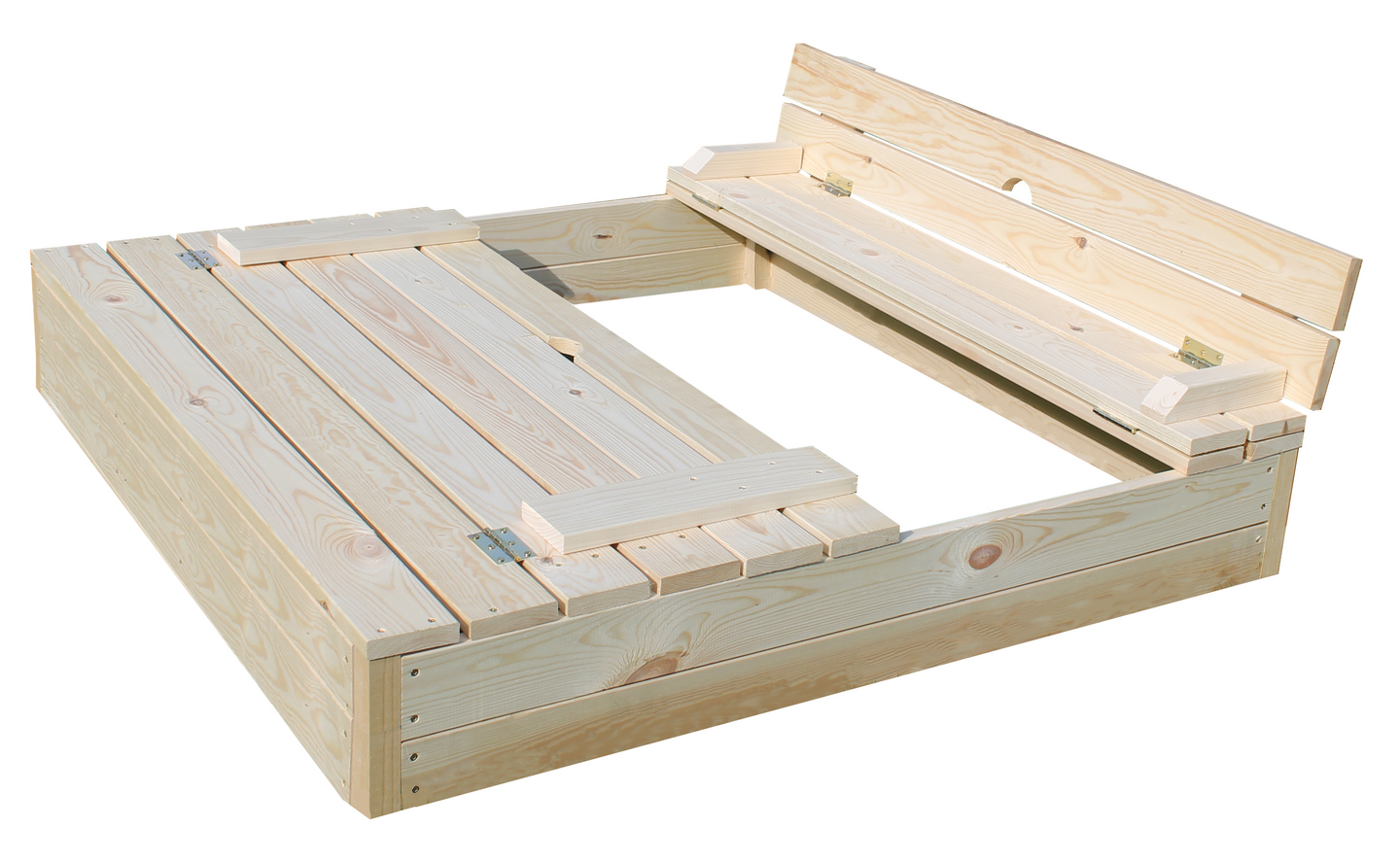 Hiekkalaatikko 120 cm natural