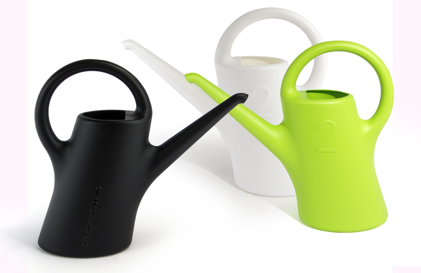 Kastelukannu Plastex Evergreen 2l valkoinen