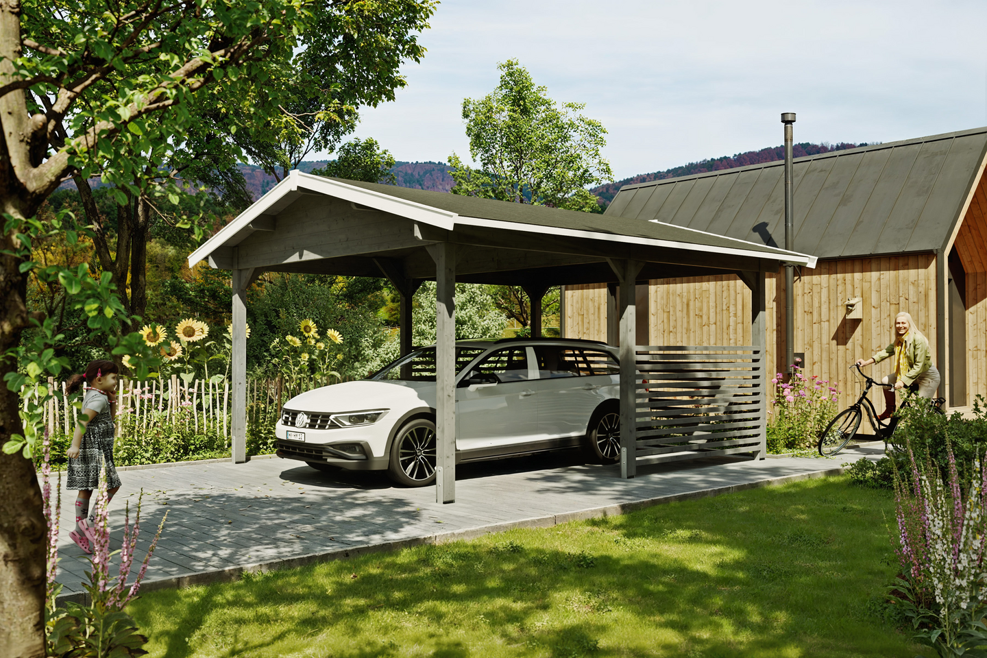 Kesäkeittiö Katos Cello Silkeborg 20m²