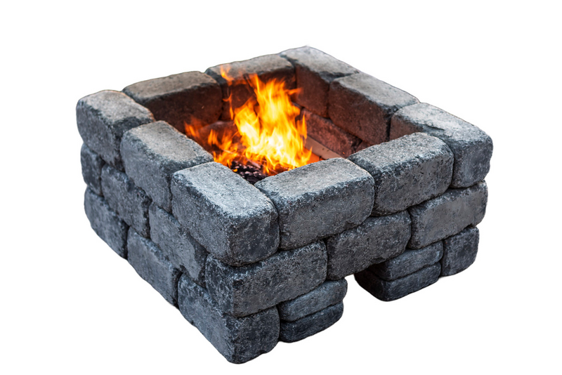 Nuotiopaikka HB Firepit musta