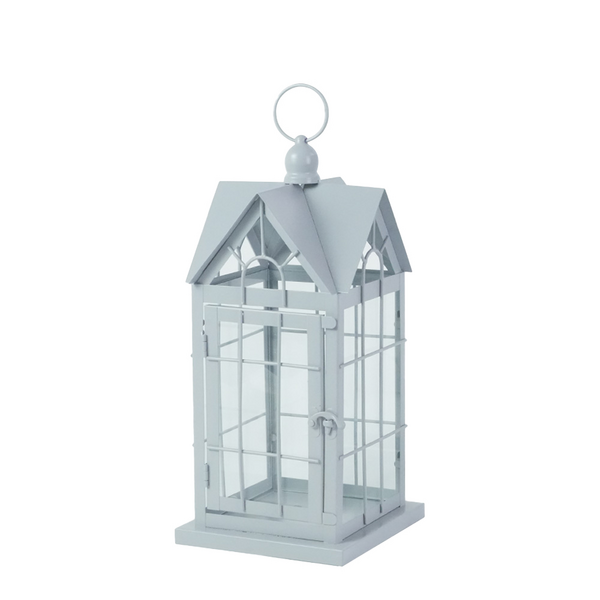 Lyhty Cello House 32cm harmaa