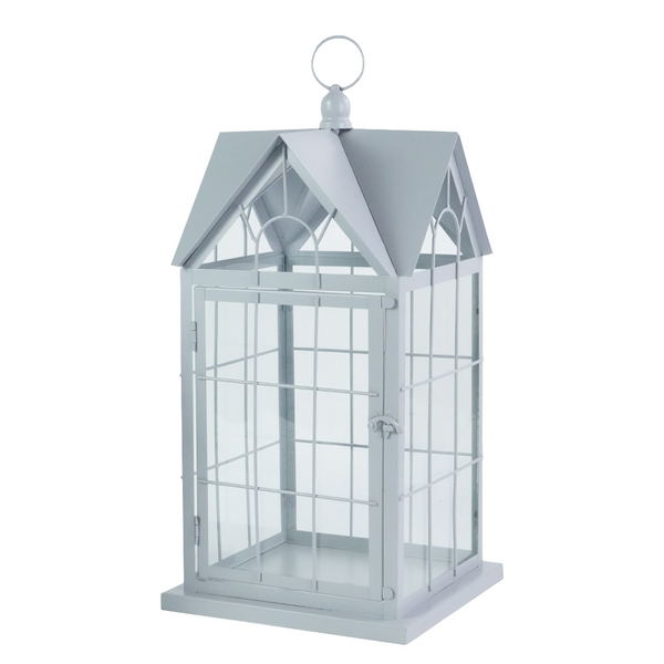 Lyhty Cello House 45cm harmaa