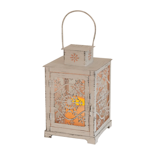 Lyhty Cello Lumi 23,5cm valkoinen