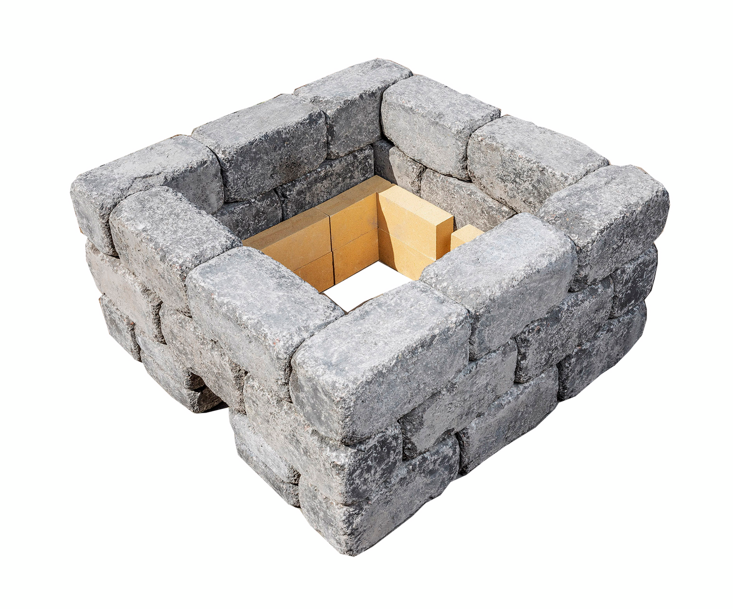 Nuotiopaikka HB Firepit tulitiilillä musta