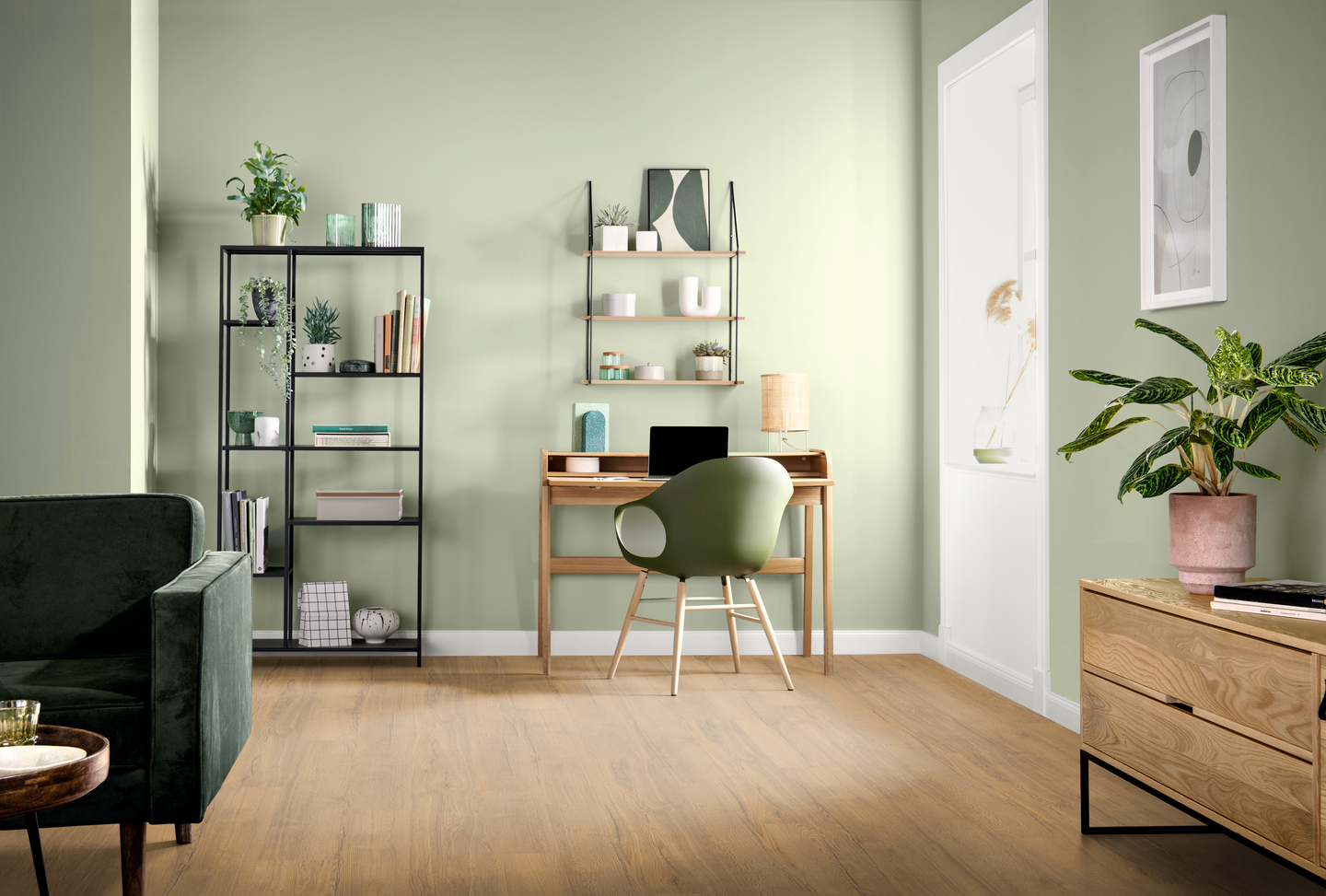 LAMINATGOLV GOODIY 8/32 HONEY ELVA OAK EL2096 1,99M2