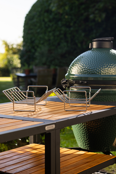 Valurautainen Plancha-levy Big Green Egg malleihin S ja M