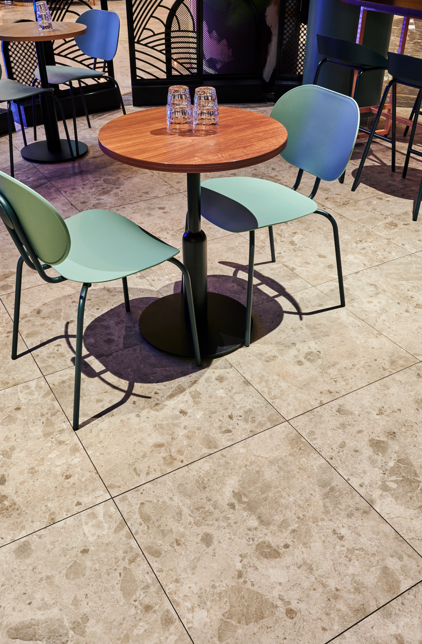 Lattialaatta Cello Carácter 60x60 Mix beige RT 1,08m²