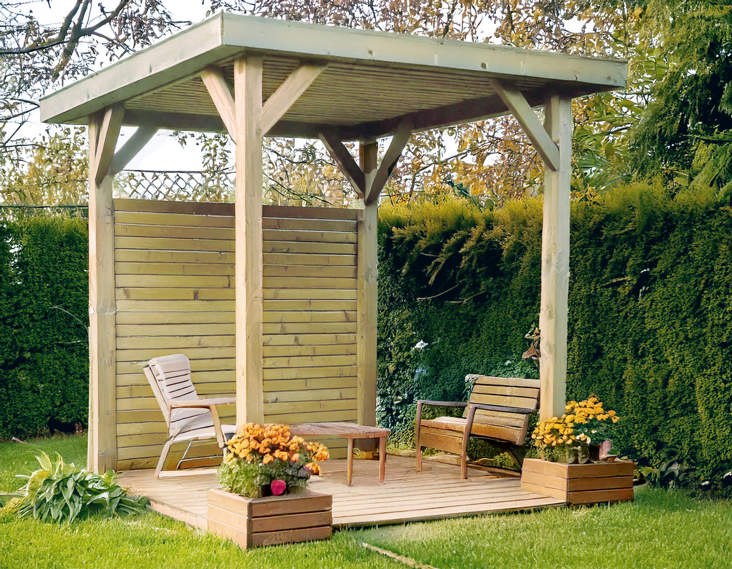 Puutarhakatos Goodiy Minttu 5,5m²