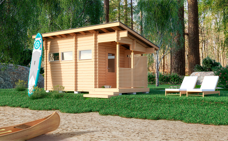Sauna Kimara 2 9,5m²