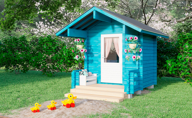 Leikkimökki Kimara 4,5m²